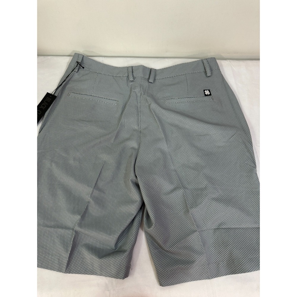 Black Clover Live Lucky Deception Men's Golf Shorts Size 38 Grey New - Picture 5 of 5